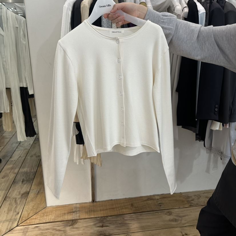 CREAM VILLA韓國直郵女裝新品時尚針織衫CREAMVILLA針織衫