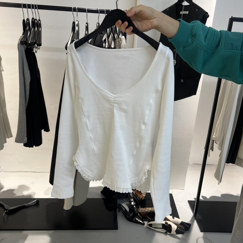 NEU ADULT東大門代購女裝新品人氣推薦真品時尚長袖T恤圓領NEU ADULT長袖T恤