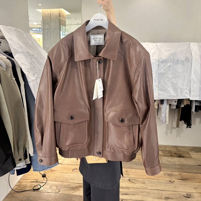 CREAM VILLA東大門實拍女裝新品職業夾克CREAMVILLA夾克