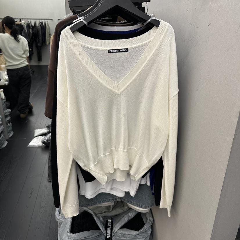 PROJECT WAVE-P韓國代購女裝新品推薦26春夏真品針織衫PROJECT WAVE針織衫