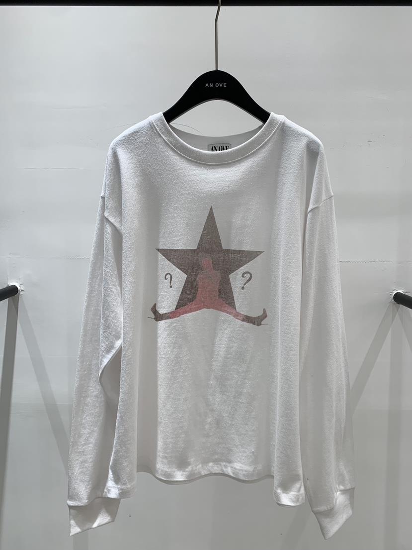 ANOVE東大門直郵女士新品職業休閑26春夏人氣真品長袖T恤ANOVE長袖T恤