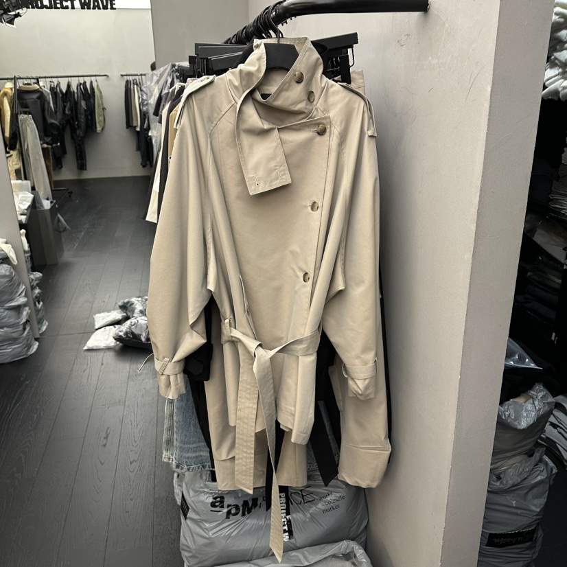 PROJECT WAVE-P韓國直郵女士新品職業26春夏夾克含腰帶PROJECT WAVE夾克