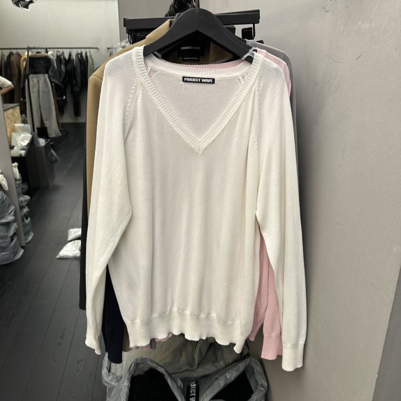 PROJECT WAVE-P東大門代購女裝新品職業26春夏休閑針織衫PROJECT WAVE針織衫