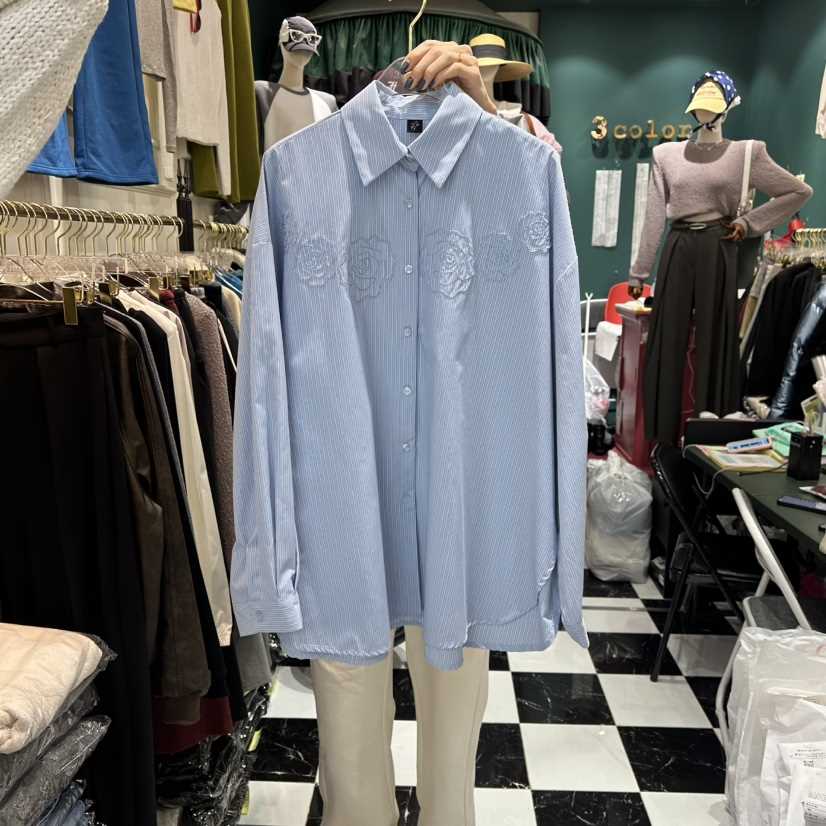 3COLOR東大門直郵女士新品推薦襯衫蕾絲衫Three color襯衫/蕾絲衫