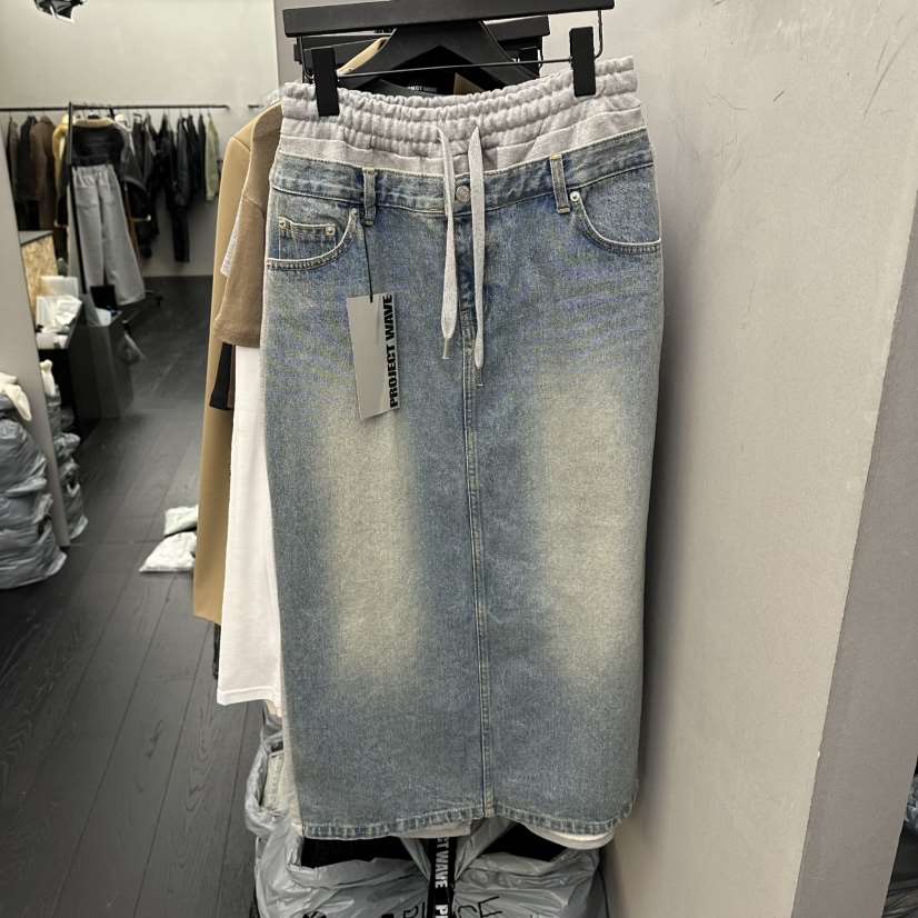 PROJECT WAVE-P東大門直郵女裝新品熱賣休閑人氣推薦長裙PROJECT WAVE長裙