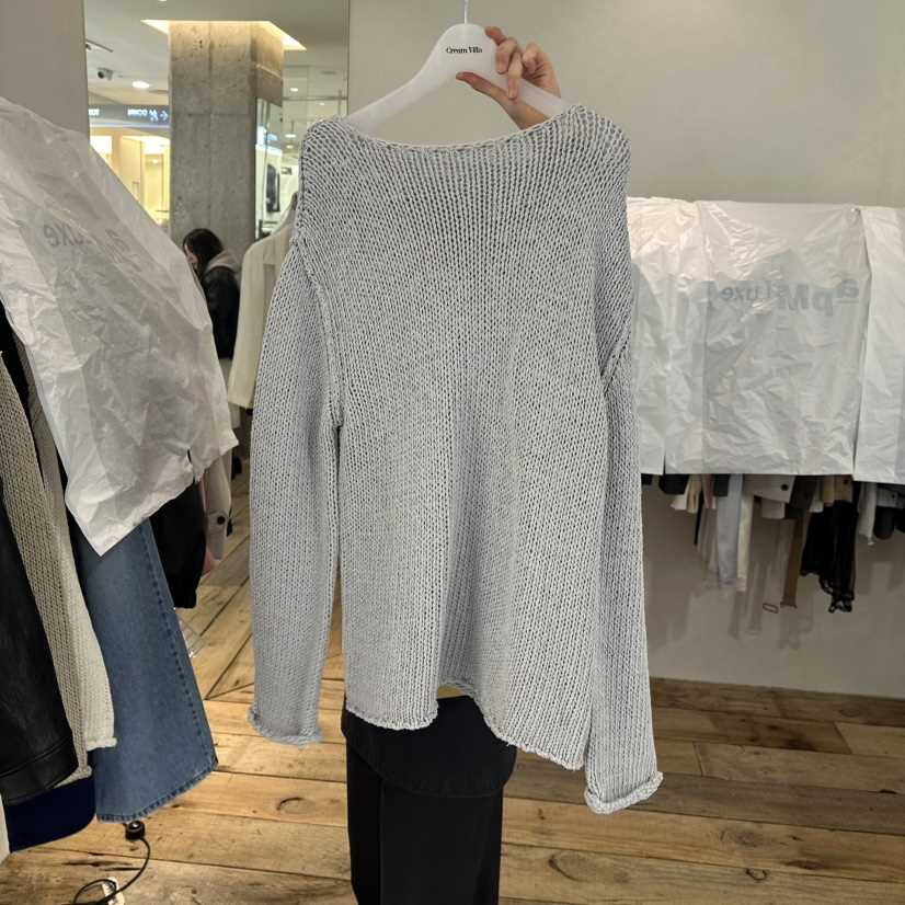CREAM VILLA東大門直郵女裝新品時尚針織衫CREAMVILLA針織衫