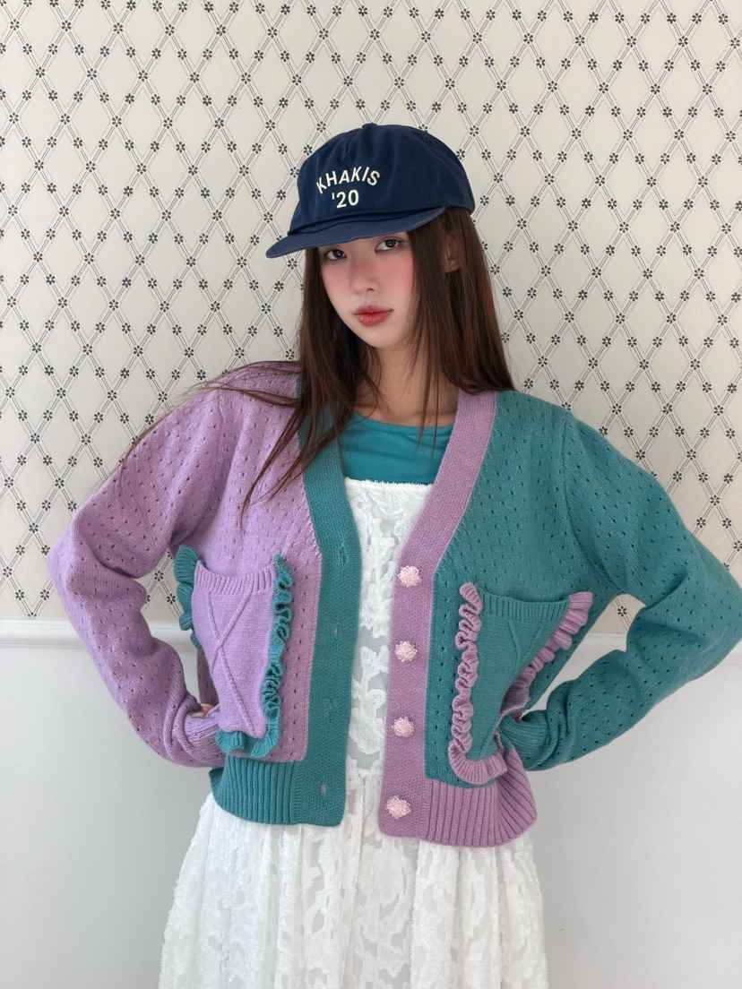 MAISONDEGLORY東大門實拍女裝新品休閑熱賣人氣時尚針織衫MAISON DE GLORY針織衫