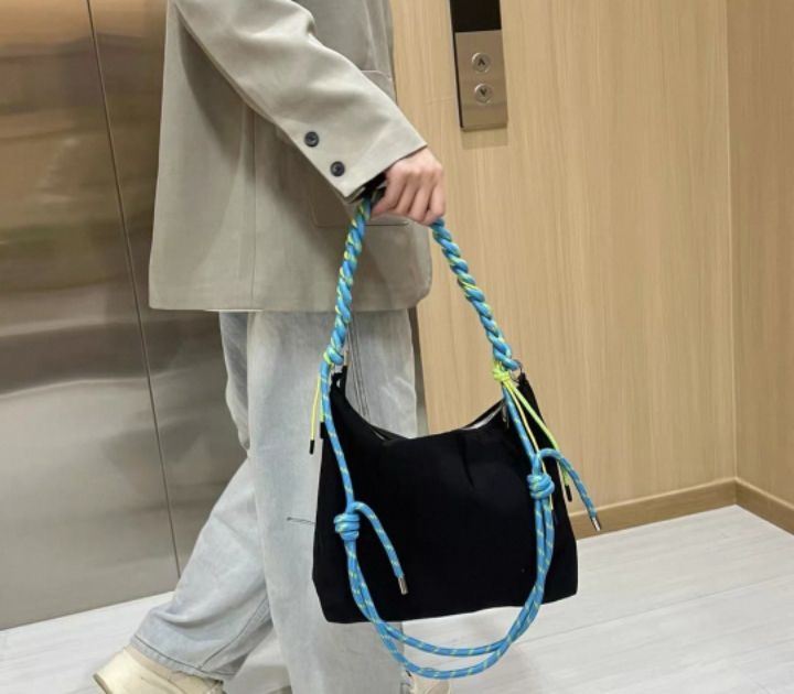 TROUVAILLE韓國代購女士新款人氣熱賣時尚休閑單肩斜跨包TROUVAILLE單肩/斜跨包