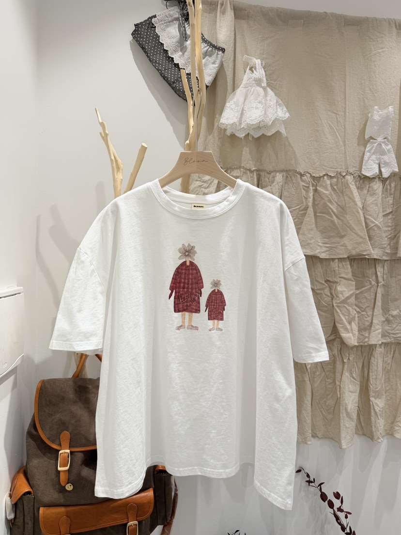 BLOOM東大門直郵女裝新款休閑26春季推薦時尚人氣T恤寬松BLOOM-ST恤