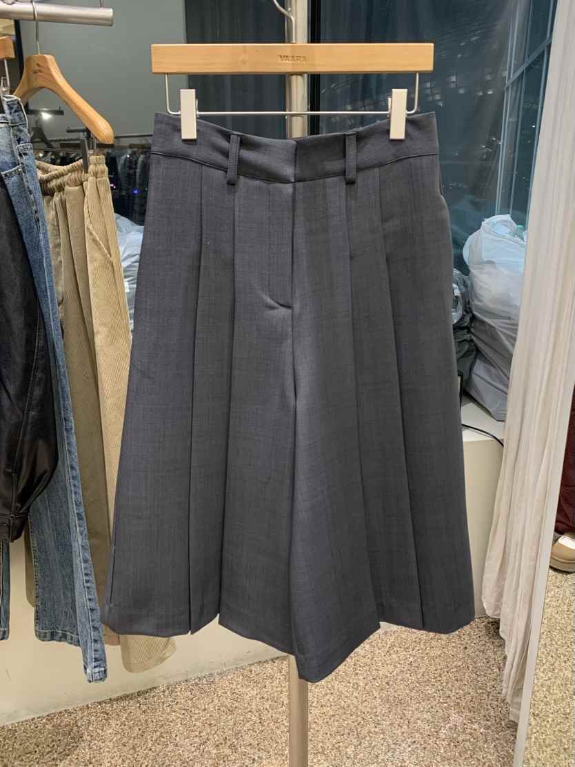 VAARA東大門代購女士新品休閑26春季職業時尚推薦裙褲褶皺VAARA裙褲