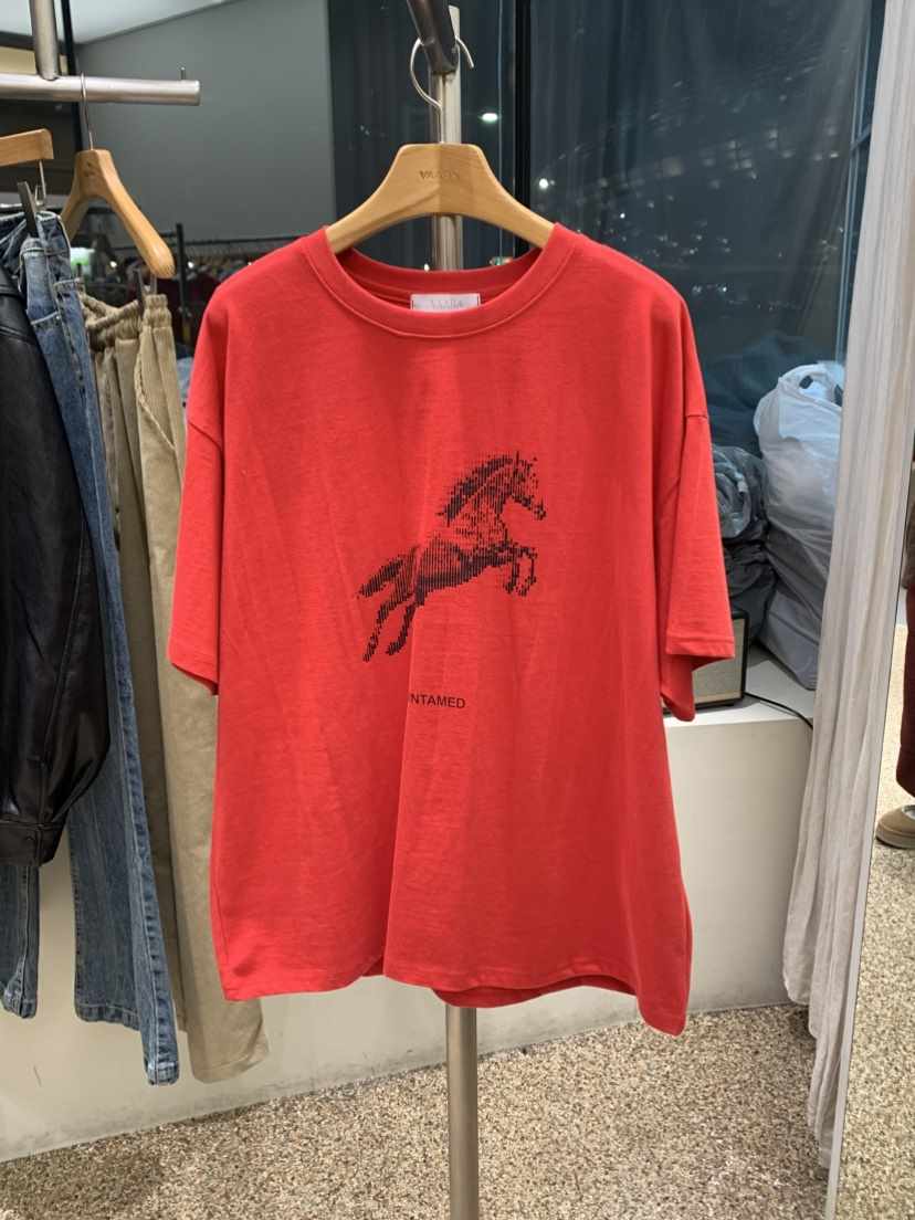 VAARA韓國代購女士新品職業時尚26春季熱賣推薦人氣休閑T恤VAARAT恤