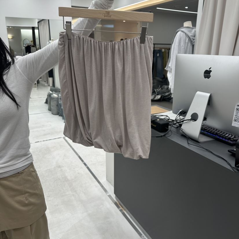 THE VALUE韓國直郵女裝新款推薦熱賣時尚26春季半身裙中短裙THE VALUE半身裙/中短裙