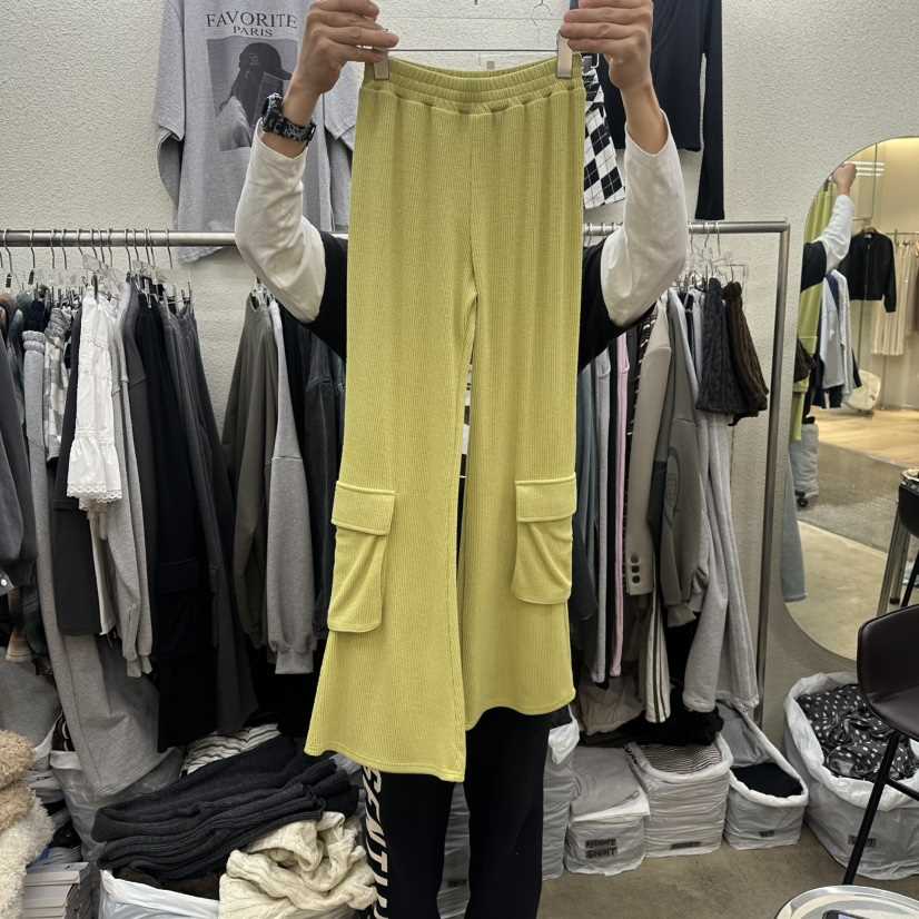 MAGOT東大門直郵女士新款休閑人氣職業時尚26春季休閑褲口袋IIIΛGOT/MAGOT休閑褲