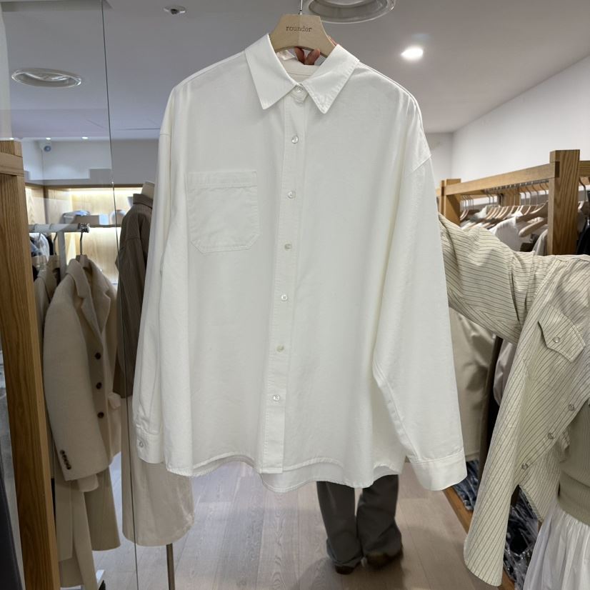 ROUNDER韓國代購女士新款推薦時尚26春季熱賣休閑襯衫蕾絲衫ROUNDER襯衫/蕾絲衫