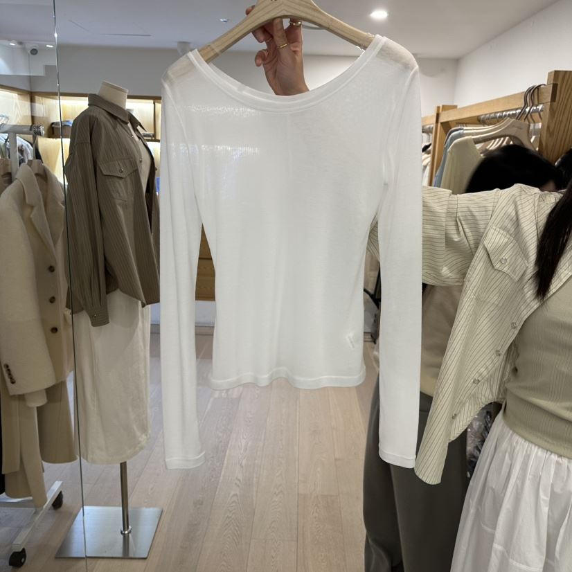 ROUNDER東大門直郵女裝新品推薦時尚職業26春季人氣長袖T恤ROUNDER長袖T恤