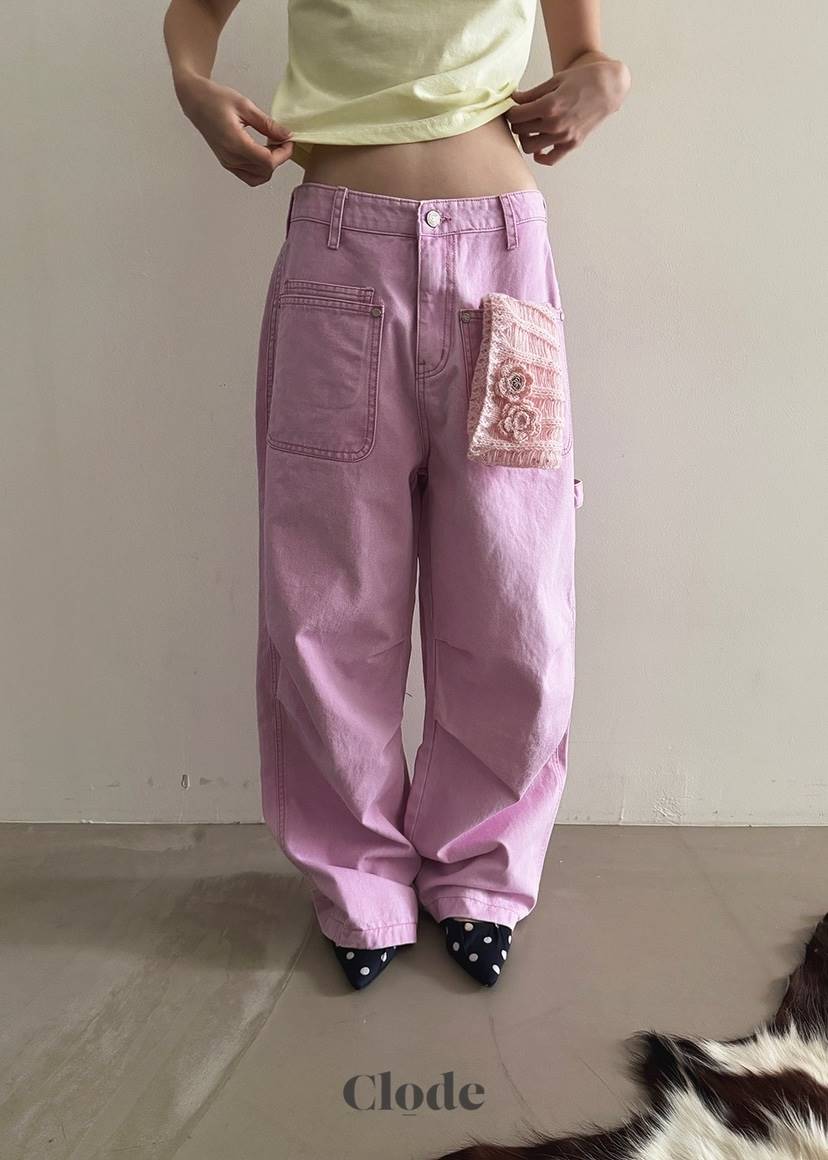 CLODE韓國代購女士新品人氣時尚26春季職業休閑熱賣牛仔褲CLODE牛仔褲