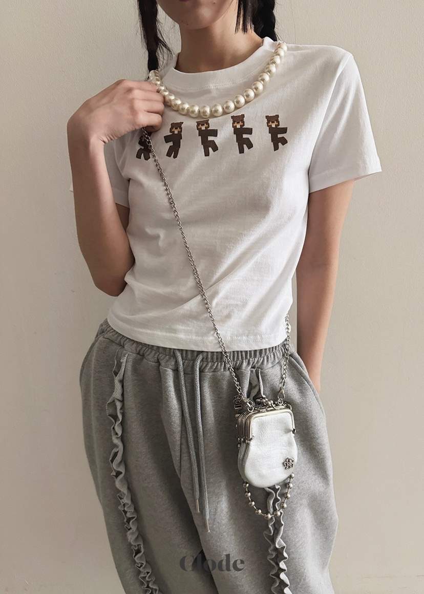 CLODE韓國代購女士新品人氣26春季時尚職業休閑T恤不含包CLODET恤