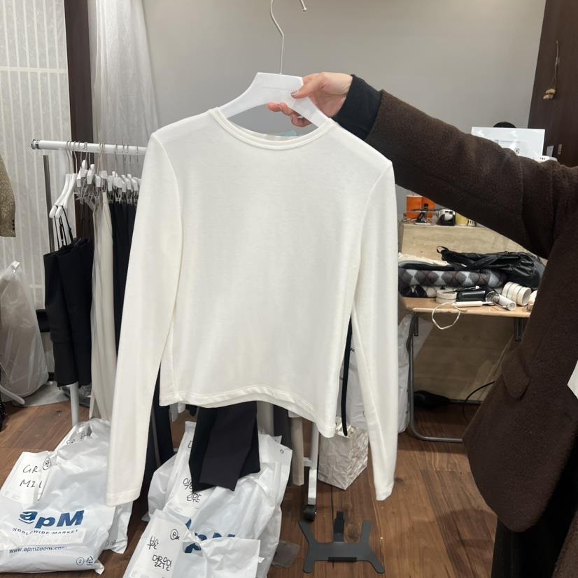 UNDERSTANDING韓國直郵女士新款職業推薦熱賣26春季長袖T恤UNDERSTANDING長袖T恤