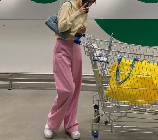 RICCO韓國代購女士新品時尚職業人氣休閑真品推薦熱賣休閑褲RICCO休閑褲