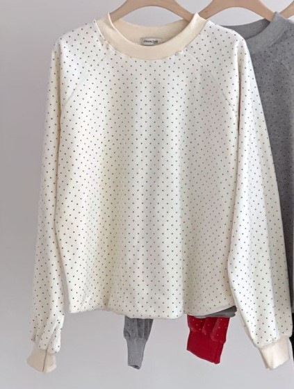 RICCO東大門實拍女裝新款真品熱賣26春夏休閑職業長袖T恤RICCO長袖T恤