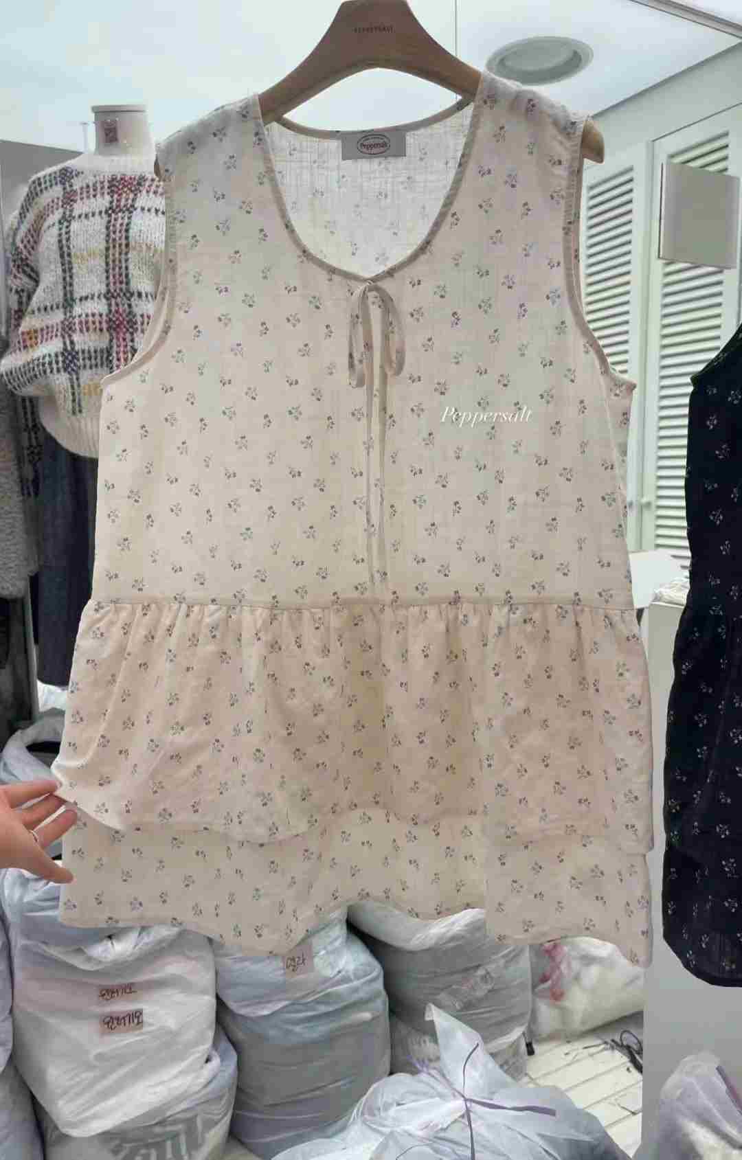 PEPPER 페페東大門代購女裝新品休閑26春夏推薦吊帶背心PEPPER-SEOUL吊帶/背心