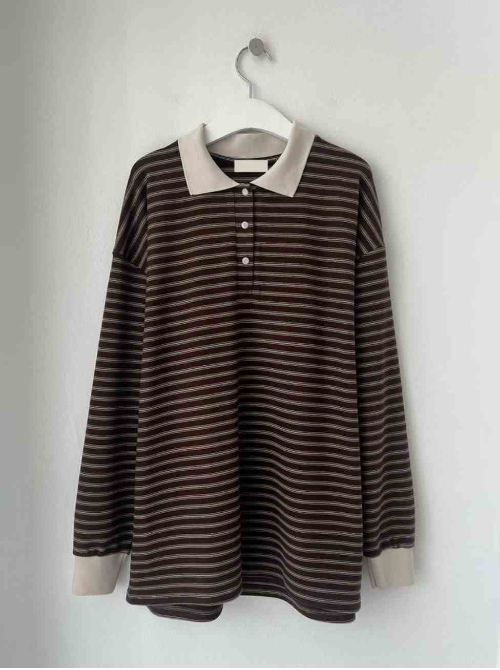 RICCO東大門直郵女裝新款時尚休閑26春夏熱賣職業長袖T恤RICCO長袖T恤