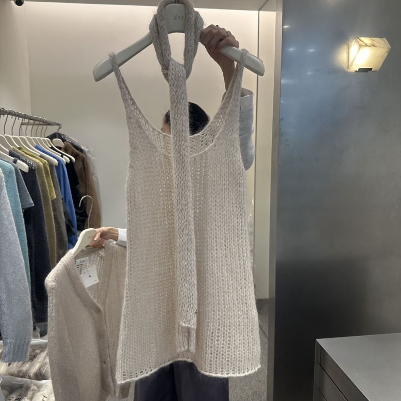 ALTER東大門直郵女裝新品時尚休閑推薦熱賣吊帶背心含圍巾Alter吊帶/背心