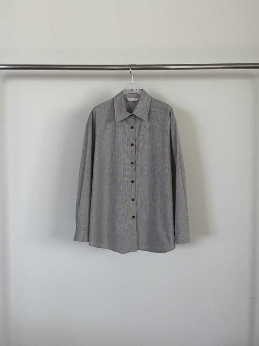 RIVER RAIN東大門代購女裝新品人氣26春夏襯衫蕾絲衫格子RIVER RAIN襯衫/蕾絲衫