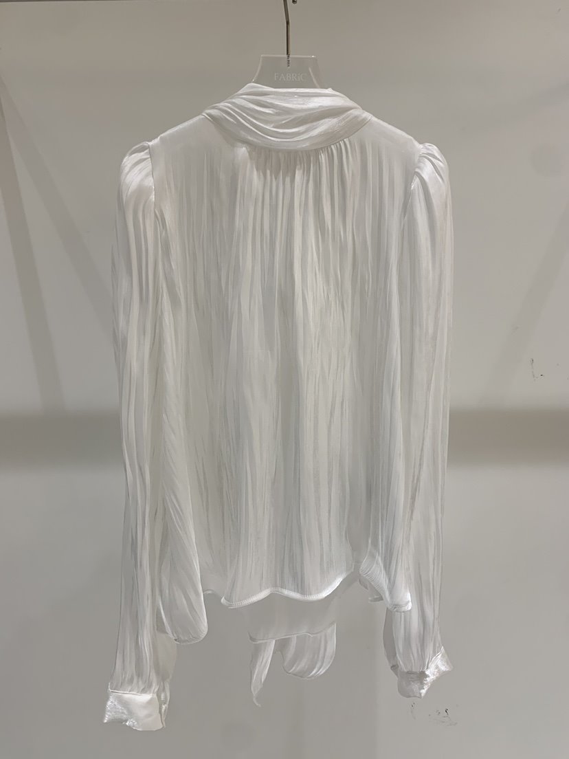 FABRIC韓國代購女裝新品熱賣推薦26春夏職業真品襯衫蕾絲衫FABRIC襯衫/蕾絲衫