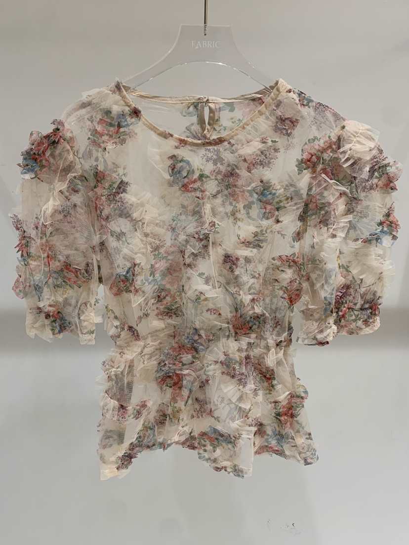 FABRIC東大門實拍女裝新品真品人氣推薦26春夏襯衫蕾絲衫FABRIC襯衫/蕾絲衫