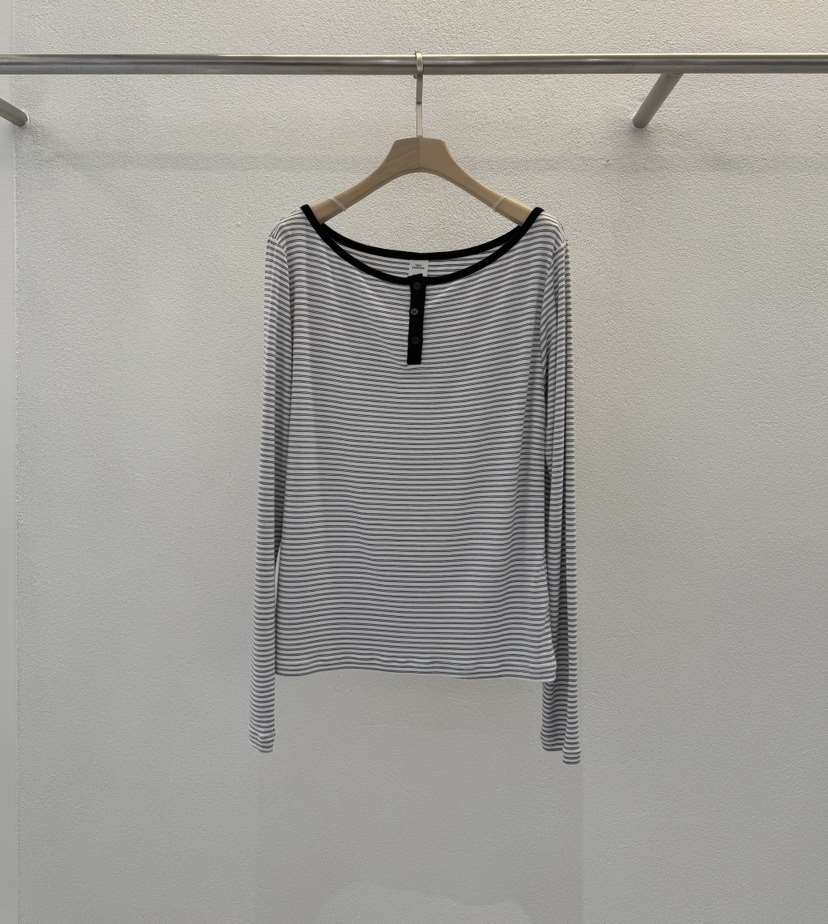 ABLERING韓國直郵女士新款休閑人氣推薦時尚真品長袖T恤船領ABLE STANDARD/ABLERING長袖T恤