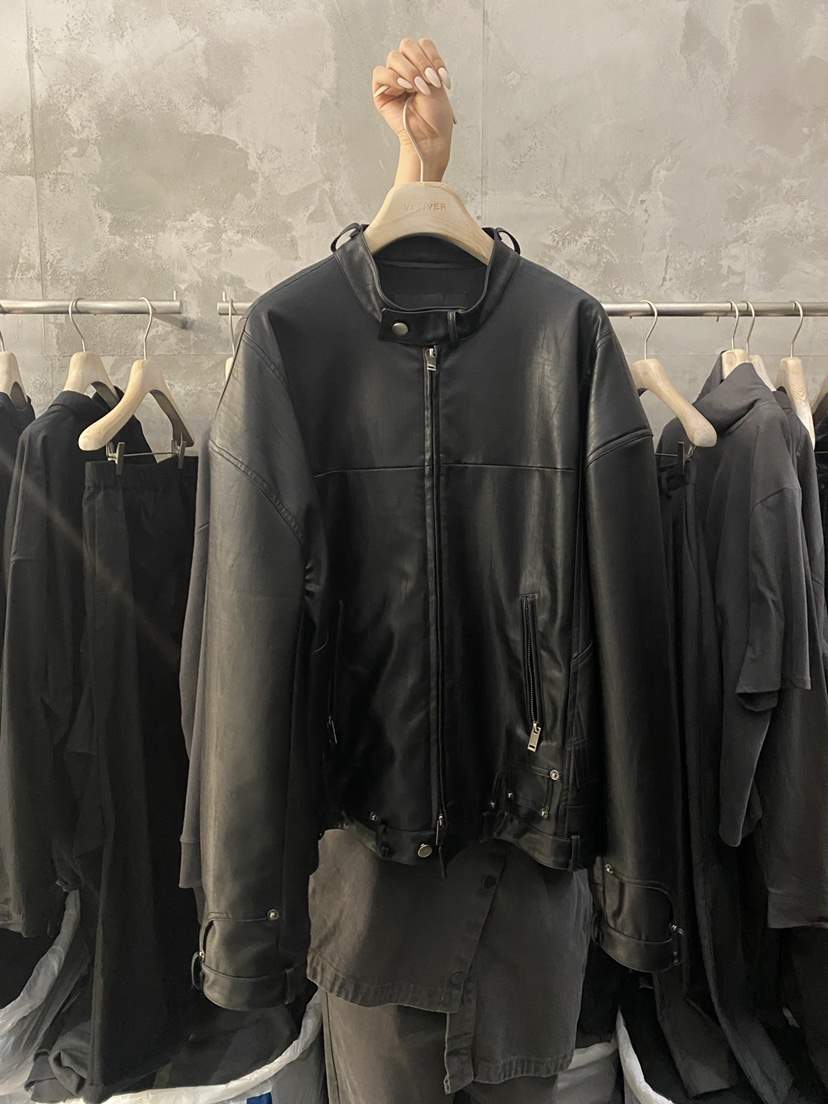 THE VETIVER-A韓國代購女士新款推薦時尚職業熱賣人氣皮衣VETIVER皮衣