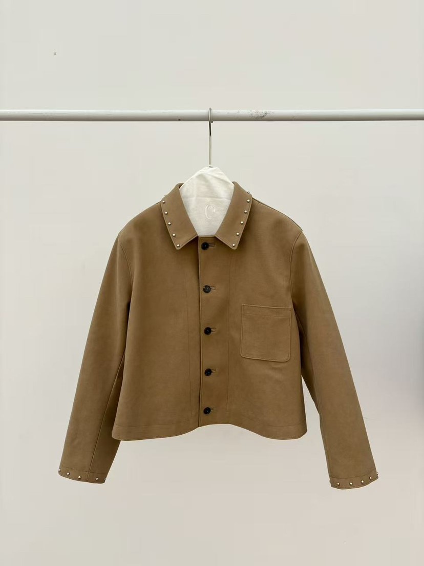 ETER韓國代購女士新品職業推薦時尚真品26春夏夾克絨面革eter/VERSO夾克