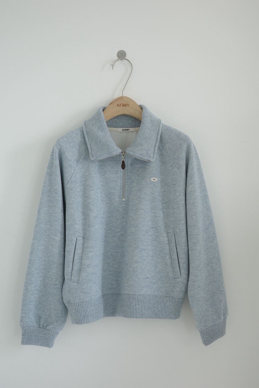 KERRY韓國代購女士新款職業時尚推薦人氣26春季衛衣拉鏈高領KERRY衛衣