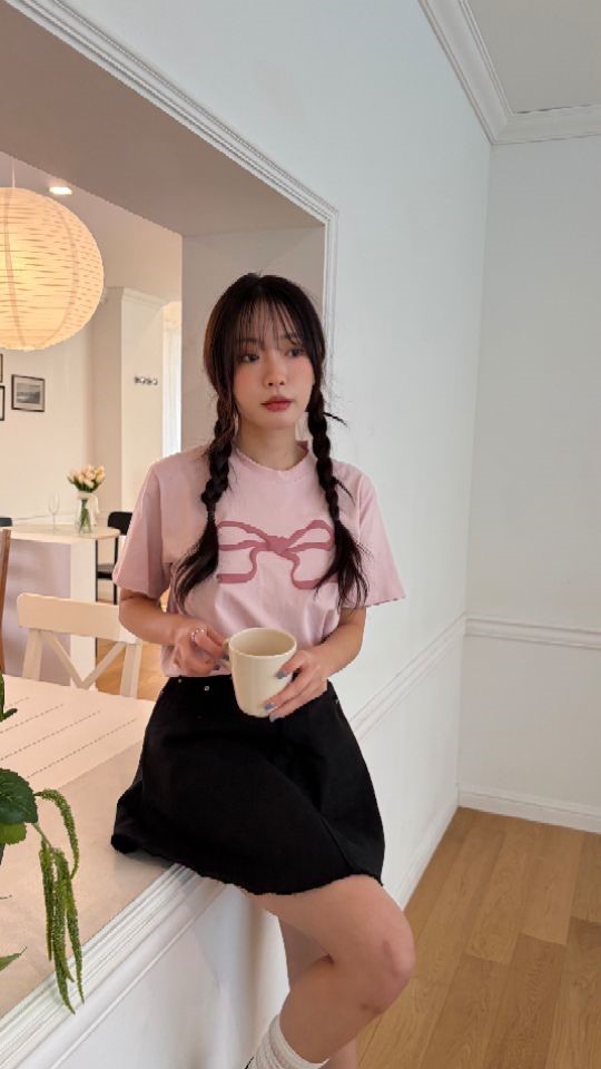 HEY/TO SEWING東大門直郵女士新款26春季熱賣休閑人氣T恤BY HEY/TO SEWINGT恤