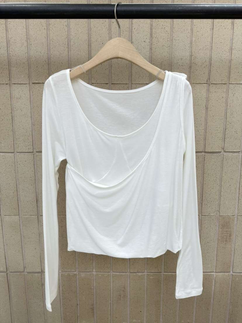 FOSET韓國代購女裝新款時尚休閑職業推薦26春季人氣長袖T恤FOSET長袖T恤