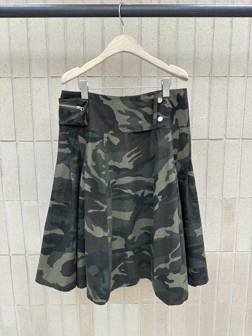 FOSET東大門直郵女裝新品人氣熱賣推薦休閑半身裙中短裙拉鏈FOSET半身裙/中短裙