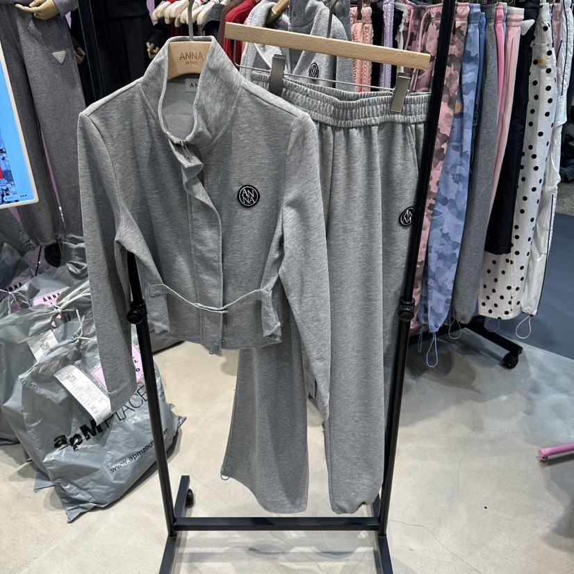 ANNA-P東大門直郵女士新款人氣熱賣時尚休閑套裝套裝腰帶ANNA-P套裝