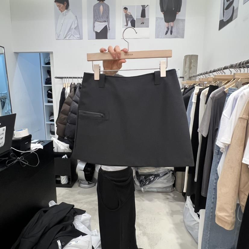 RECOVER韓國直郵女士新款人氣休閑時尚真品推薦26春夏短裙RECOVER/MOMENT短裙