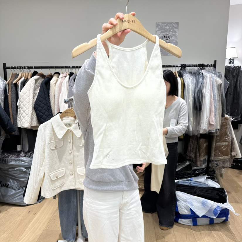 M.G.N韓國代購女士新款人氣職業熱賣休閑時尚推薦吊帶背心MAGNET吊帶/背心