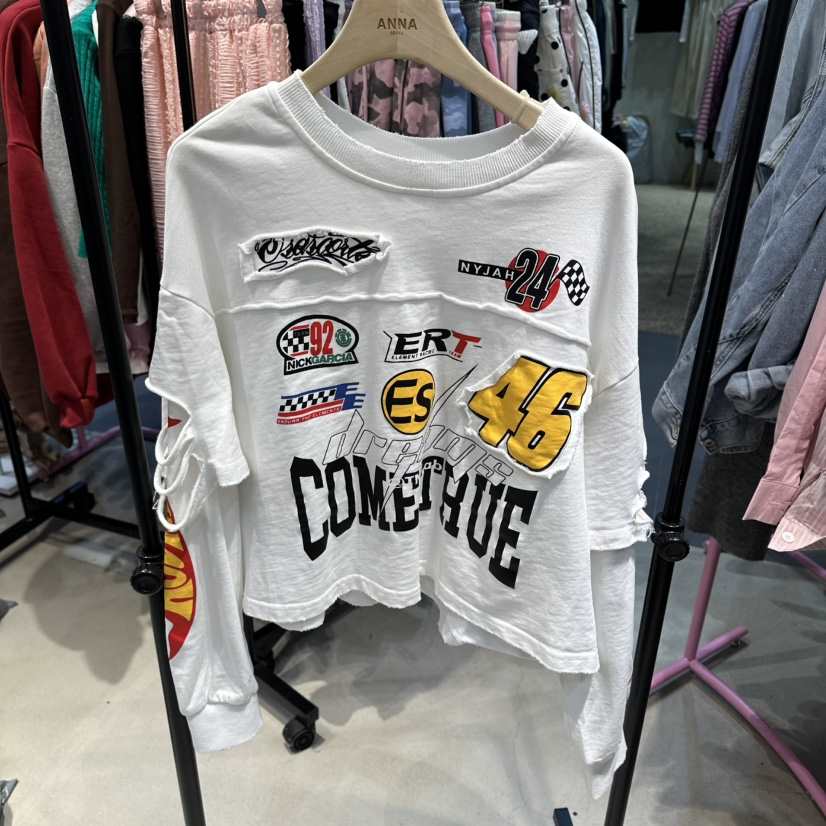 ANNA-P東大門代購女裝新款職業26春夏熱賣真品推薦長袖T恤ANNA-P長袖T恤