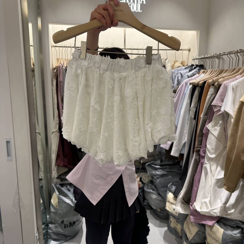 BERTHA東大門實拍女裝新款職業26春夏真品時尚熱賣短褲花朵BERTHA短褲