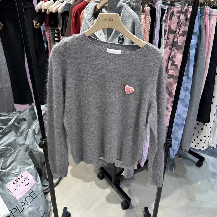 ANNA-P韓國直郵女士新款時尚職業推薦26春夏針織衫安哥拉ANNA-P針織衫