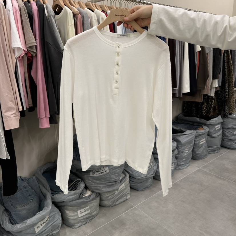 URBANSTORY/REMAKING韓國代購女士新款真品休閑職業長袖T恤Remaking/URBANSTORY長袖T恤