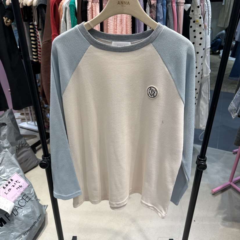 ANNA-P東大門直郵女士新品職業26春夏熱賣真品人氣長袖T恤ANNA-P長袖T恤