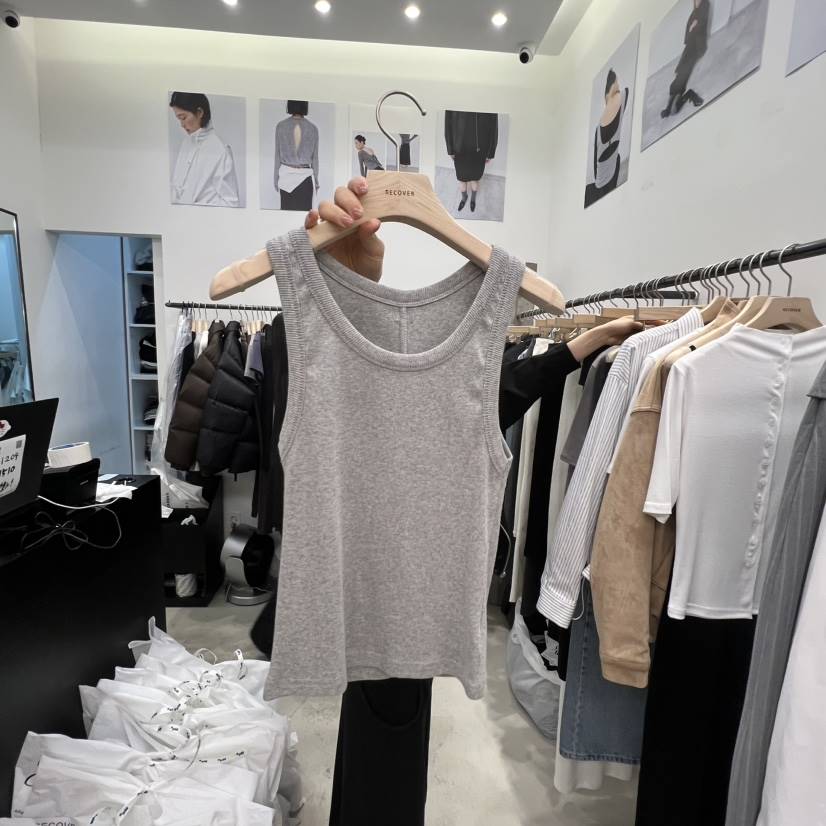 RECOVER韓國直郵女裝新品休閑推薦時尚熱賣26春季吊帶背心RECOVER/MOMENT吊帶/背心
