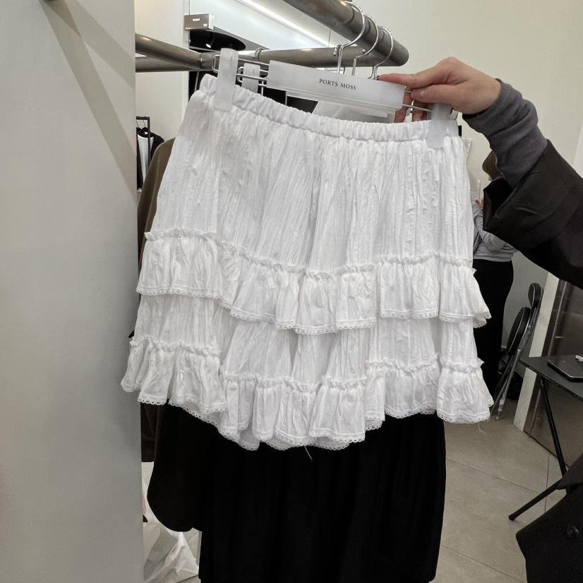 PORTS MOSS韓國代購女裝新款人氣推薦休閑時尚26春季短裙PORTS MOSS短裙