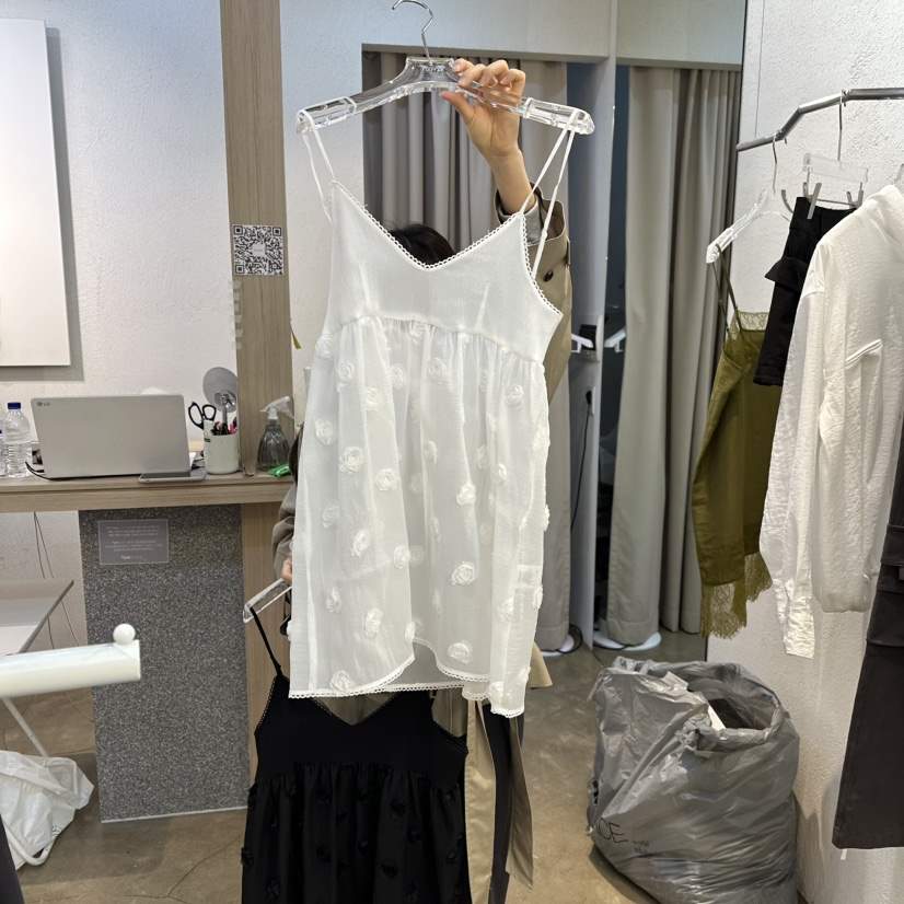 PLOVER東大門代購女士新款職業時尚休閑推薦熱賣連衣裙花朵PLO_VER連衣裙