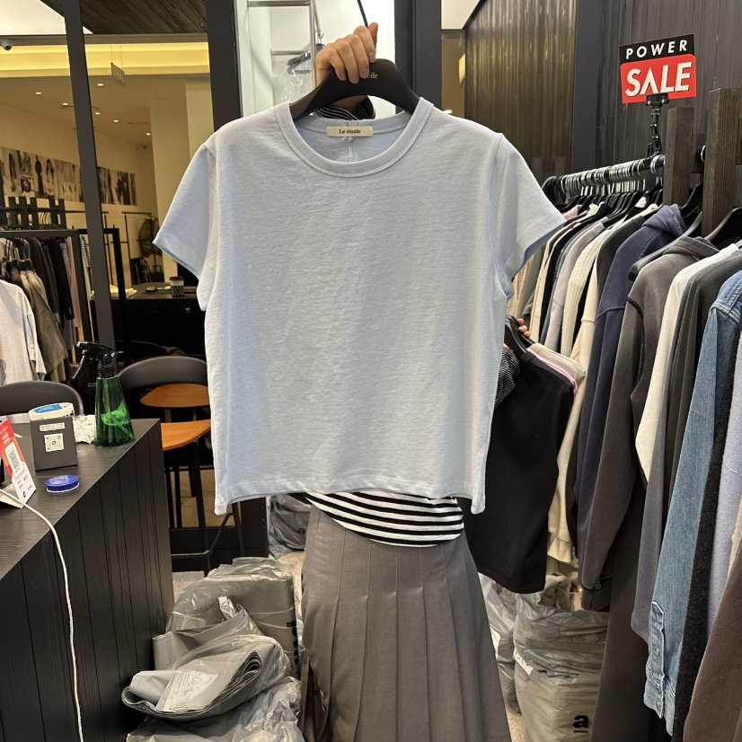 LE ETOILE東大門直郵女裝新款熱賣人氣推薦休閑26春季T恤LE ETOILET恤