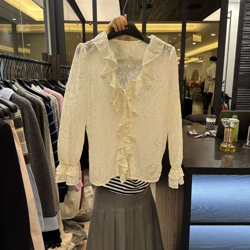 LE ETOILE東大門直郵女裝新品人氣熱賣休閑職業襯衫蕾絲衫LE ETOILE襯衫/蕾絲衫